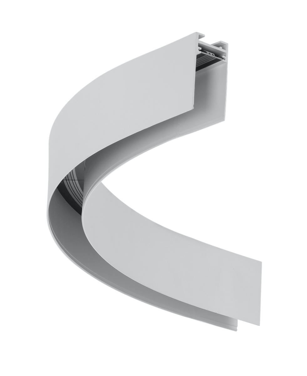 MAGS 90 Degree Section Recessed / Trimless Curved Track