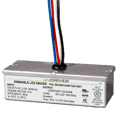 25W, 24V Power Supply, Universal Input, Universal Dimming